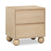 Kent Ash Wood Nightstand in Natural - KentNatural-NS