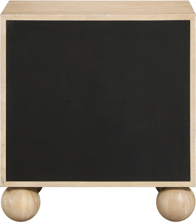 Kent Ash Wood Nightstand in Natural - KentNatural-NS