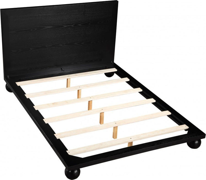 Kent King Bed (3 Boxes) Black - Gate FurnitureKing Bed