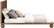 Kent King Bed (3 Boxes) Brown - Gate FurnitureKing Bed