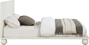 Kent Queen Bed (3 Boxes) Cream - Gate FurnitureQueen Bed