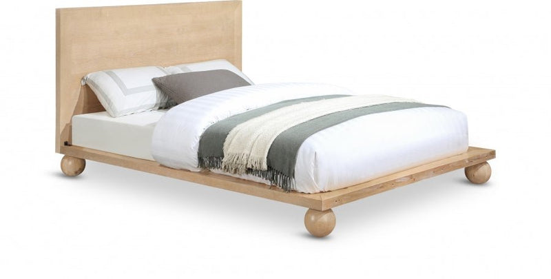 Kent Queen Bed (3 Boxes) Natural - Gate FurnitureQueen Bed