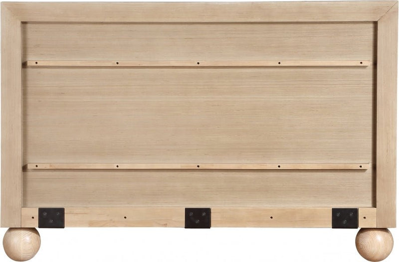 Kent Queen Bed (3 Boxes) Natural - Gate FurnitureQueen Bed