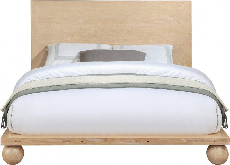 Kent Queen Bed (3 Boxes) Natural - Gate FurnitureQueen Bed