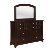 Kenton Dark Brown Mirror - B1820-11 - Gate Furniture