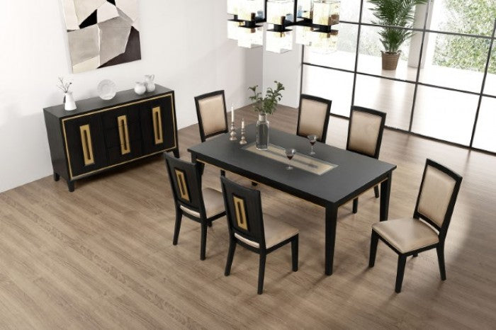 Kenyada Espresso Dining Table - FM3401ES-T