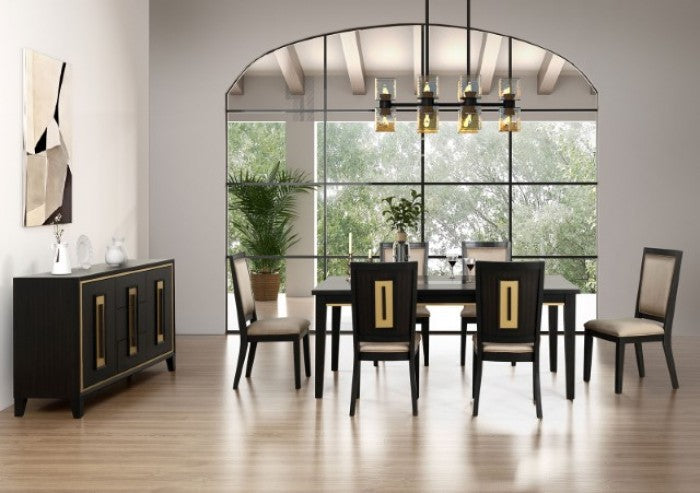 Kenyada Espresso Dining Table - FM3401ES-T