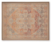 Kerrickson Red/Orange/Blue Wall Art - A8000547