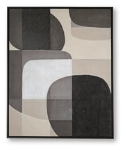 Kesleigh Black/White Wall Art - A8000495