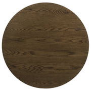 Kessler Round Sculptural Wood Coffee Table Brown - 735998