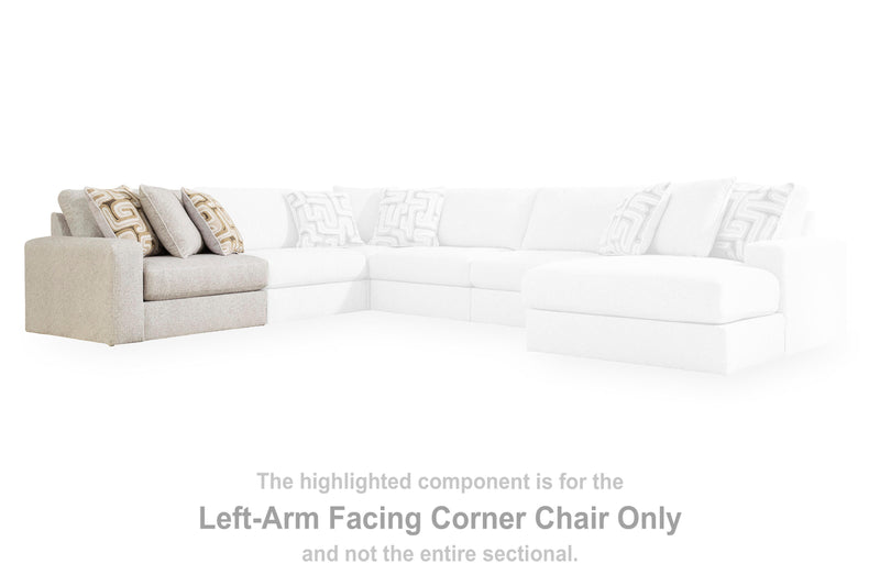 Kestrie Feathered Left-Arm Facing Corner Chair - PC6870664