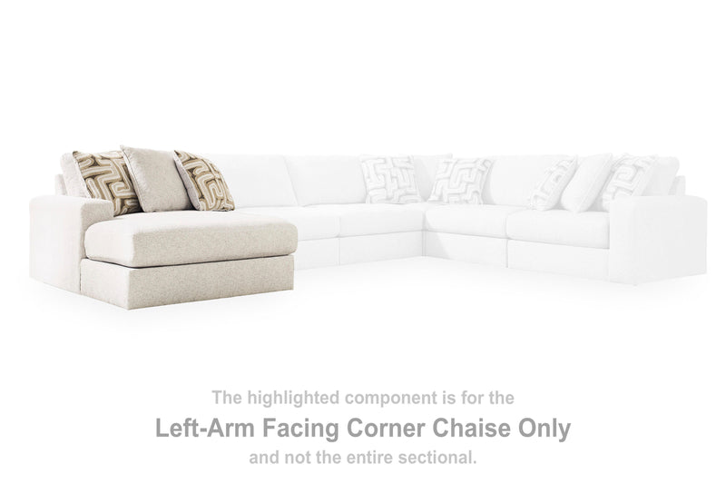 Kestrie Feathered Left-Arm Facing Corner Chaise - PC6870616