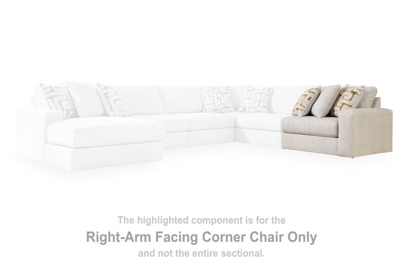 Kestrie Feathered Right-Arm Facing Corner Chair - PC6870665