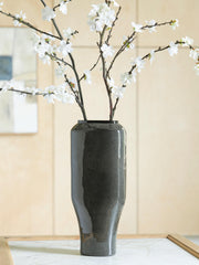 Kierlain Gray/Black Vase - A2000809