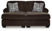 Kimlee Chocolate 2-Piece Super Chaise - PC35603S4