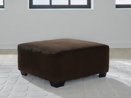 Kimlee Chocolate Oversized Accent Ottoman - PC3560308