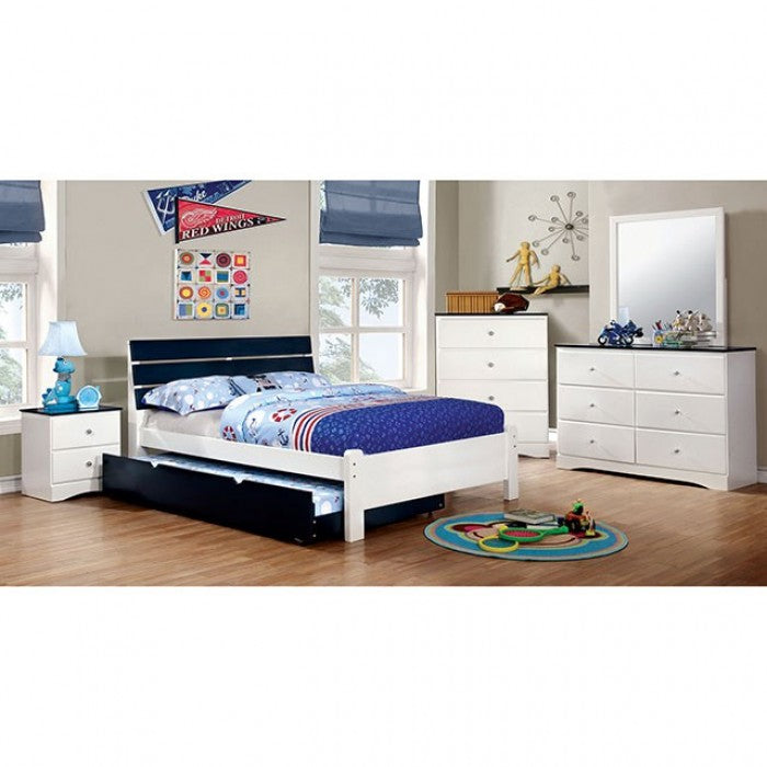 Kimmel White/Blue Mirror - CM7626M
