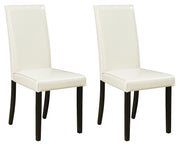 Kimonte 2-Piece Dining Room Chair in Ivory - PKG000074