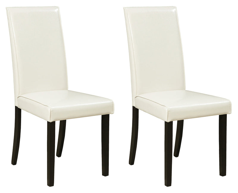 Kimonte 2-Piece Dining Room Chair in Ivory - PKG000074