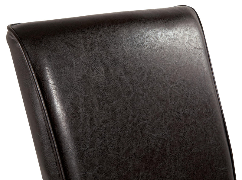 Kimonte Dark Brown Dining Chair (Set of 2) - D250-02X2