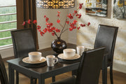 Kimonte Dark Brown Dining Chair (Set of 2) - D250-02X2