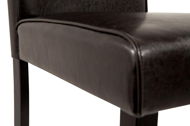 Kimonte Dark Brown Dining Chair (Set of 2) - D250-02X2