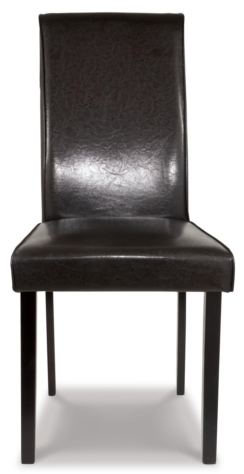 Kimonte Dark Brown Dining Chair (Set of 2) - D250-02X2
