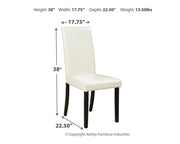 Kimonte Ivory Dining Chair (Set of 2) - D250-01X2