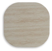 Kimora Beige/Dark Brown Outdoor End Table - P711-702