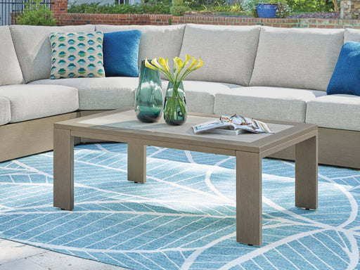 Kimpton Isle Brown Outdoor Coffee Table - P704-701
