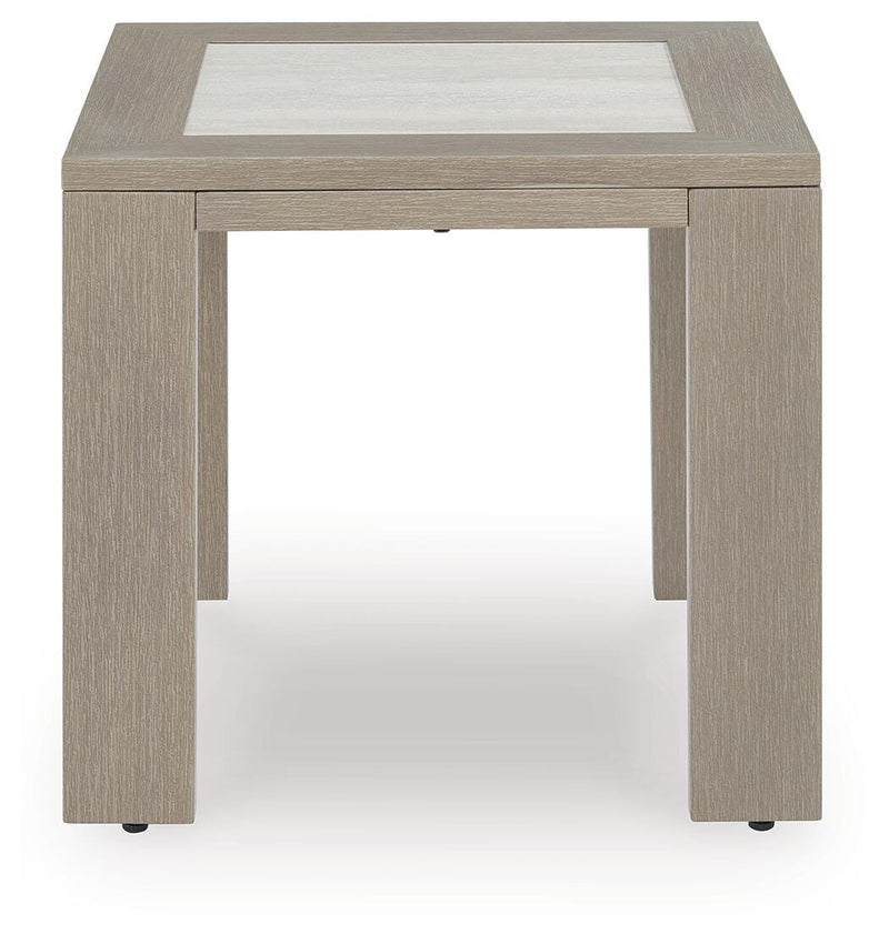 Kimpton Isle Brown Outdoor End Table - P704-702