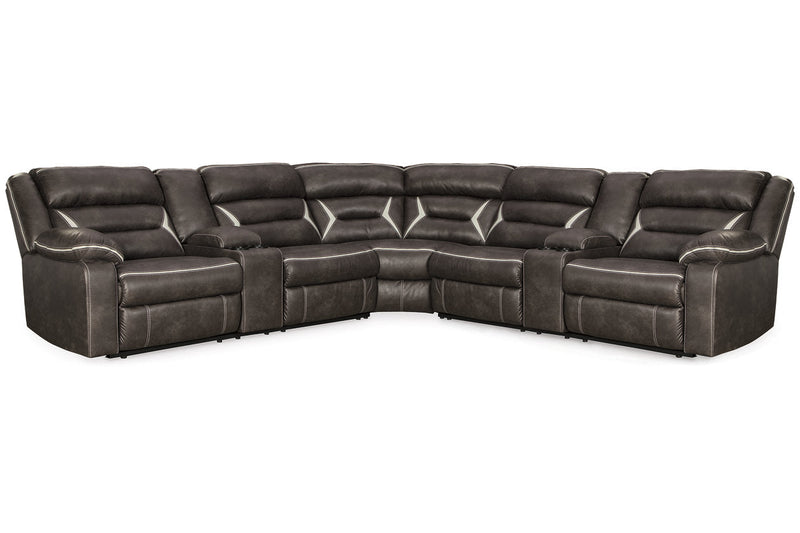 Kincord Midnight 3 - Piece Power Reclining Sectional - Gate FurniturePower Reclining Sectional