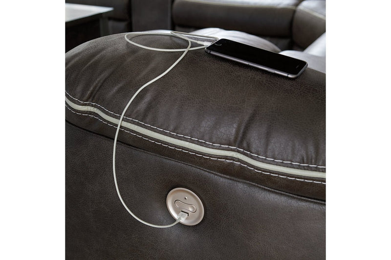 Kincord Midnight 3 - Piece Power Reclining Sectional - Gate FurniturePower Reclining Sectional