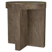 Kinkaid 2-piece Solid Wood Coffee and End Table Set Brown - 710138-S2
