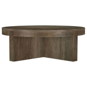 Kinkaid 2-piece Solid Wood Coffee and End Table Set Brown - 710138-S2
