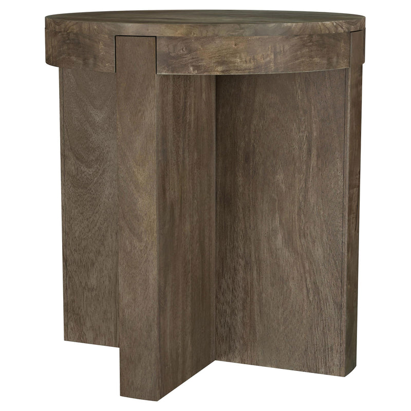 Kinkaid 3-piece Solid Wood Coffee and End Table Set Brown - 710138-S3