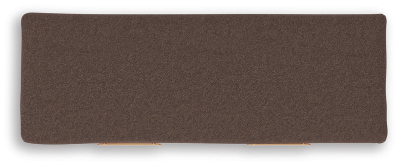 Kinlanni Tan/Brown Bedroom Storage Bench - PCB1360-09