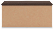 Kinlanni Tan/Brown Bedroom Storage Bench - PCB1360-09