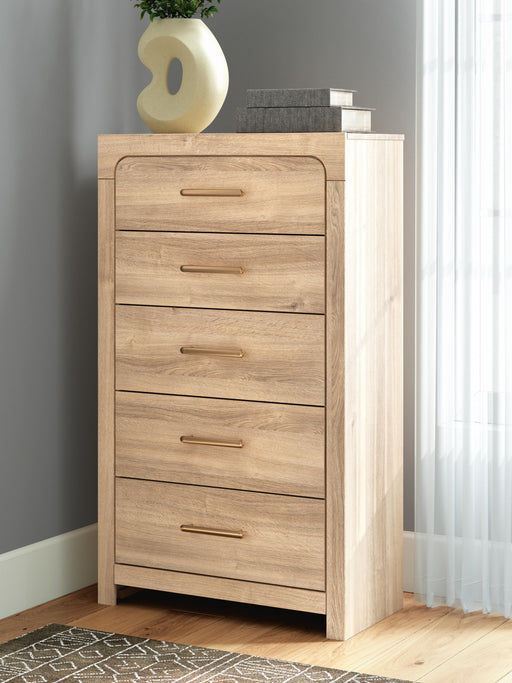 Kinlanni Tan Chest of Drawers - PCB1360-46