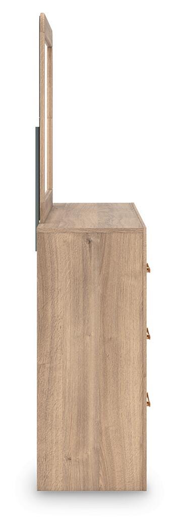 Kinlanni Tan Dresser and Mirror - PCB1360B1