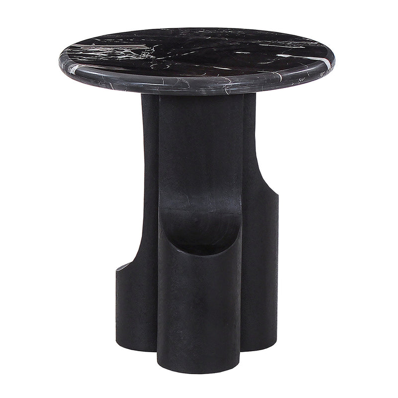 Kinton End Table w/Natural Marble Top - LV04786