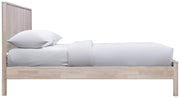 Kivo Solid Wood Full Bed in Natural - KivoNatural-F