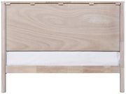 Kivo Solid Wood Full Bed in Natural - KivoNatural-F