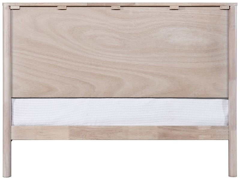 Kivo Solid Wood Full Bed in Natural - KivoNatural-F
