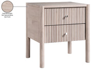 Kivo Solid Wood Nightstand in Natural - KivoNatural-NS