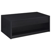 Knapp 3-piece Lift Top Coffee Table Set Black - 706228-S3