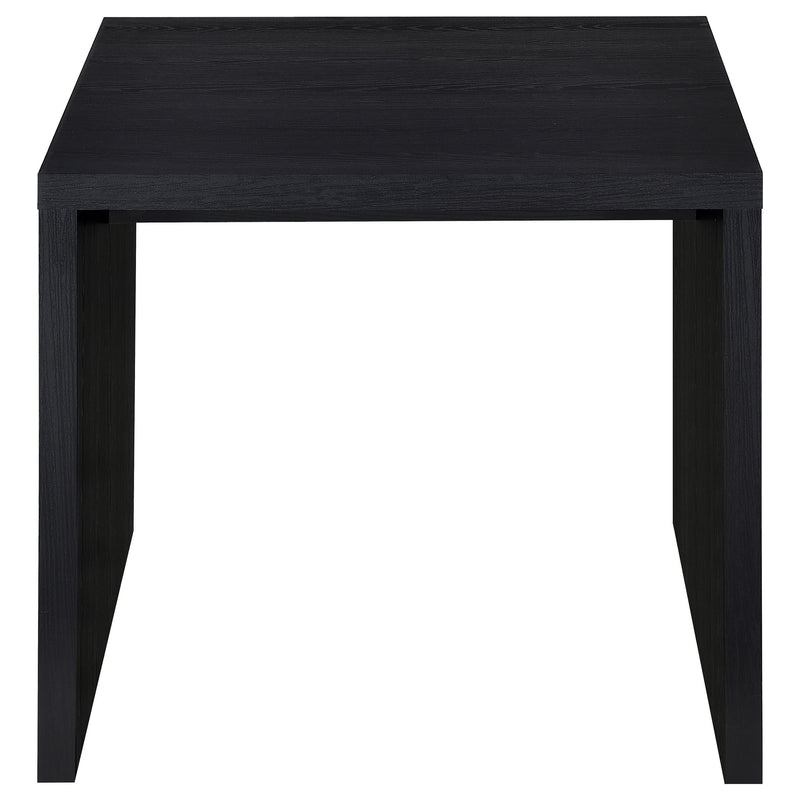 Knapp Engineered Wood Square Side End Table Black - 706227