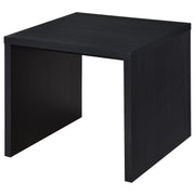 Knapp Engineered Wood Square Side End Table Black - 706227