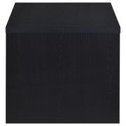 Knapp Engineered Wood Square Side End Table Black - 706227