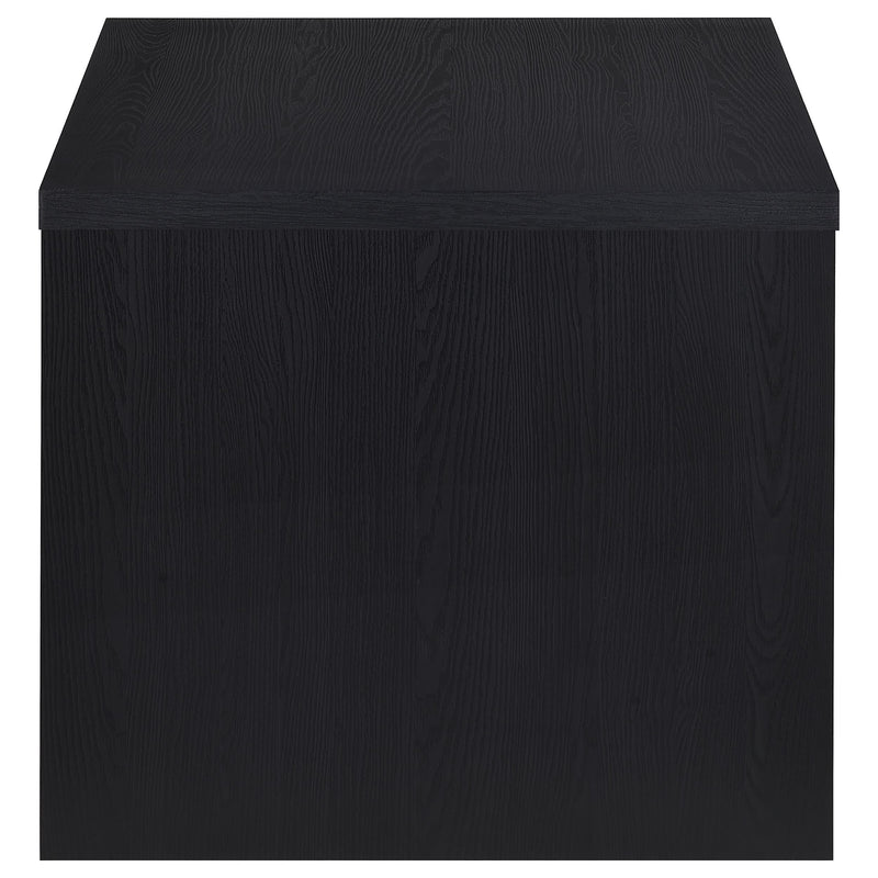 Knapp Engineered Wood Square Side End Table Black - 706227